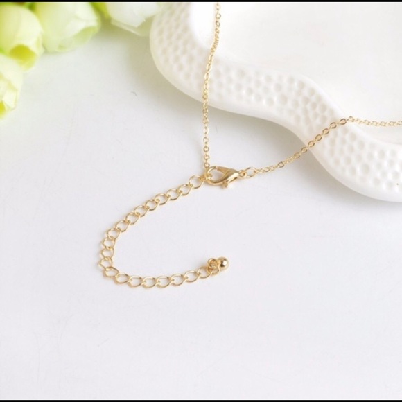 Mountain necklace - gold - Picture 4 of 4